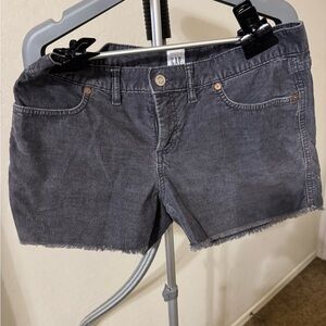 Gap, Women's Gray , Corduroy, Denim Shorts